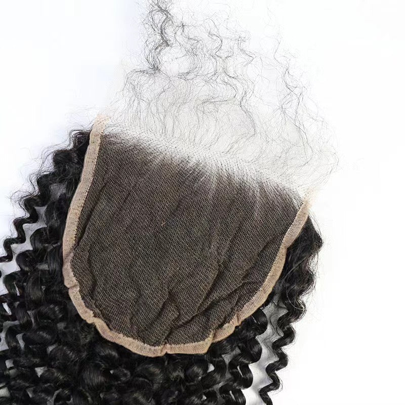 virgin hd 5×5 kinky curly closure
