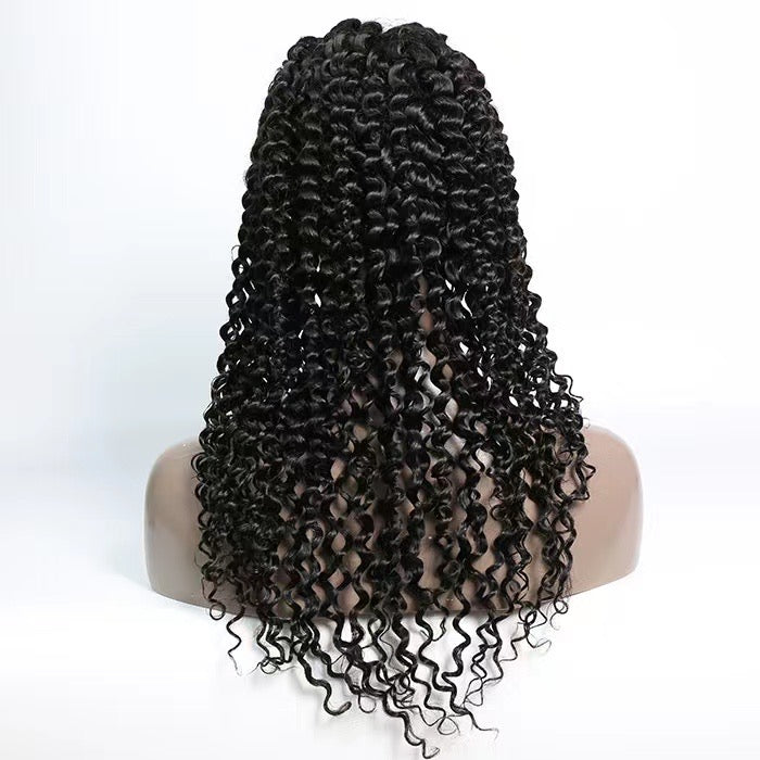 Raw hair Straight Closure Frontal Wig 200% density