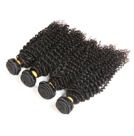 raw hair deep wave bundles