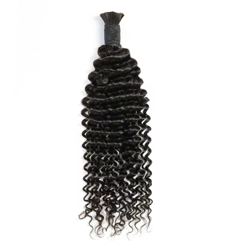 Top virgin bulk hair bohu hair natural color