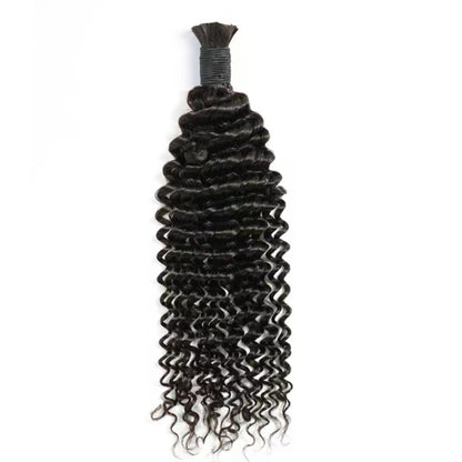 Top virgin bulk hair bohu hair natural color