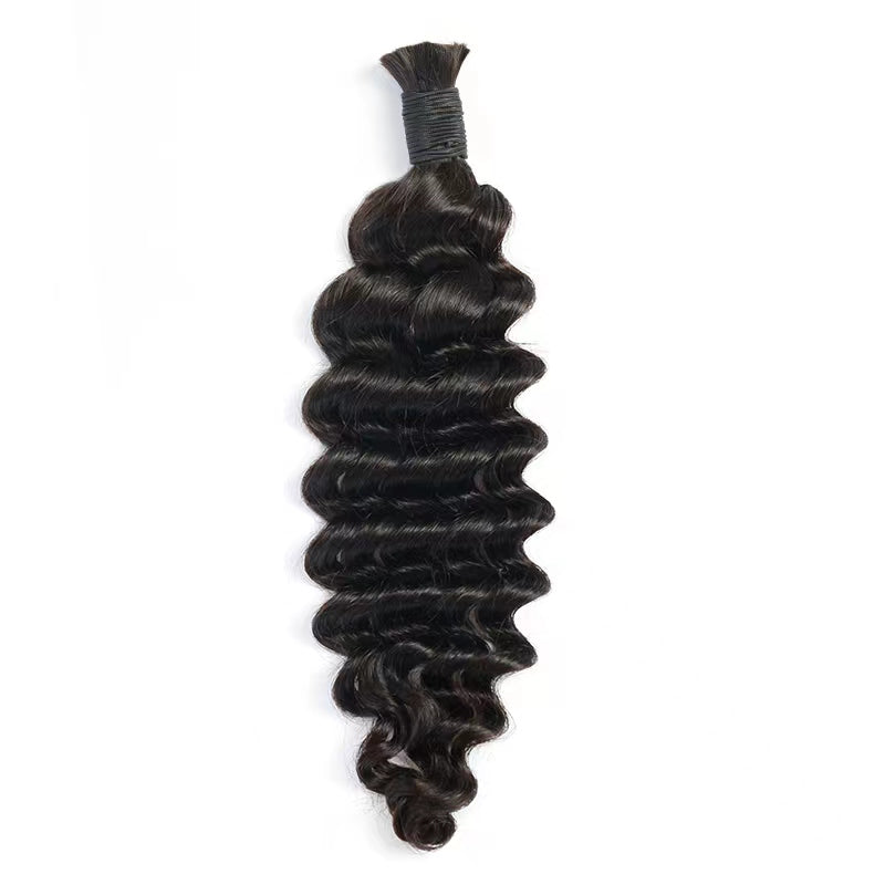 Top virgin bulk hair bohu hair natural color