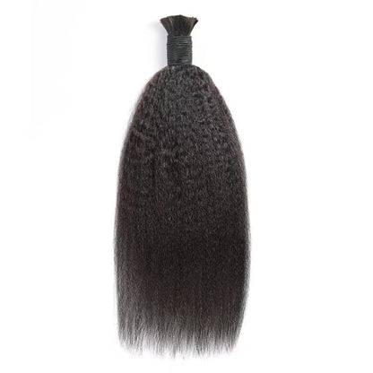 Top virgin bulk hair bohu hair natural color