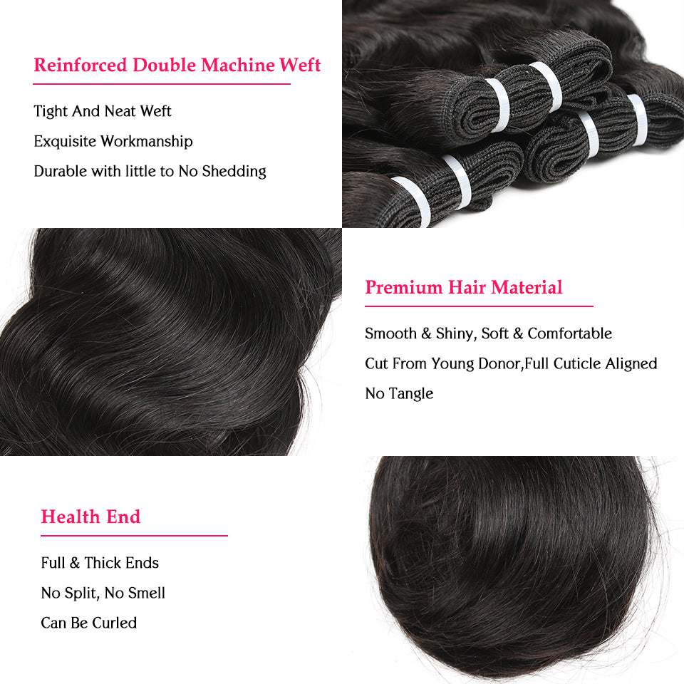 double drawn body wave