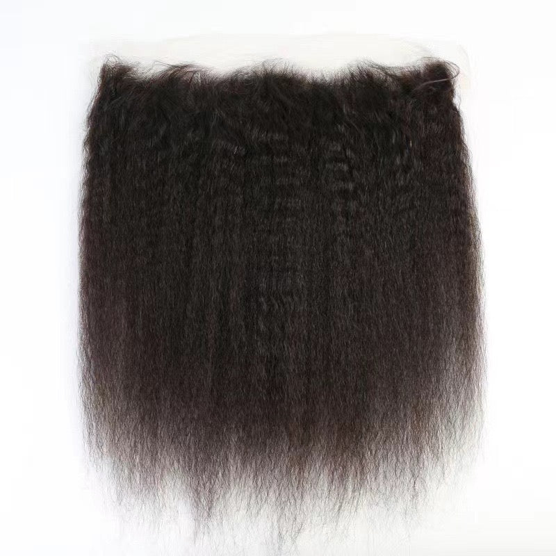 virgin hd 13×4 kinky straigt closure