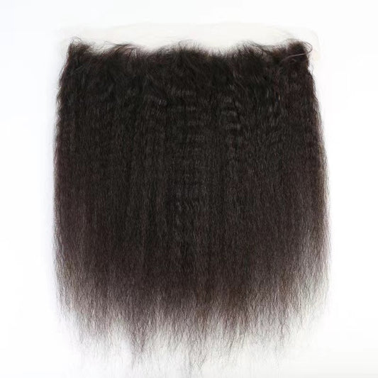 virgin hd 13×4 kinky straight frontal