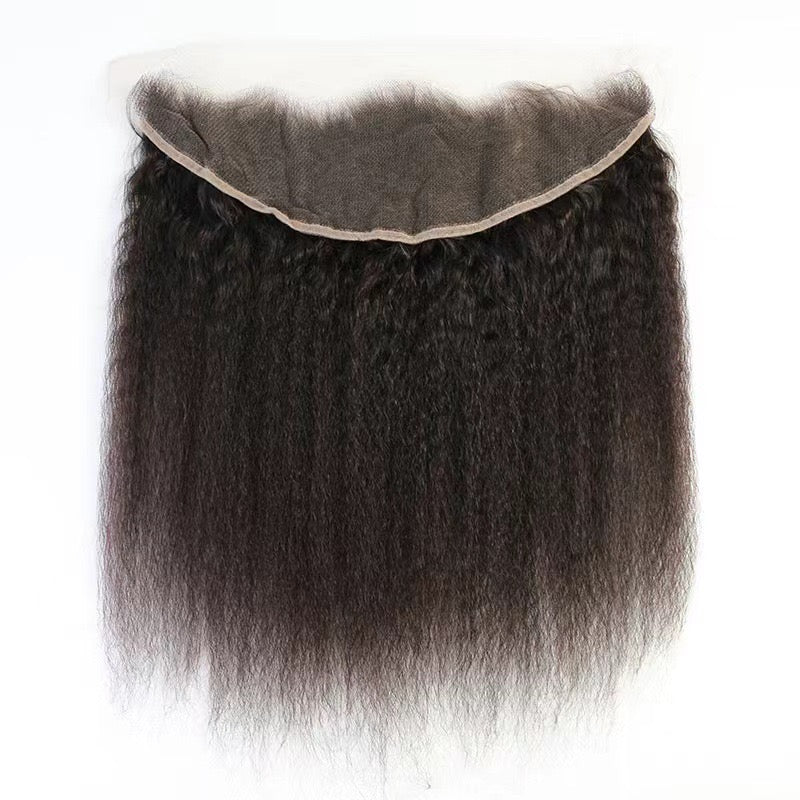 virgin hd 13×4 kinky straigt closure
