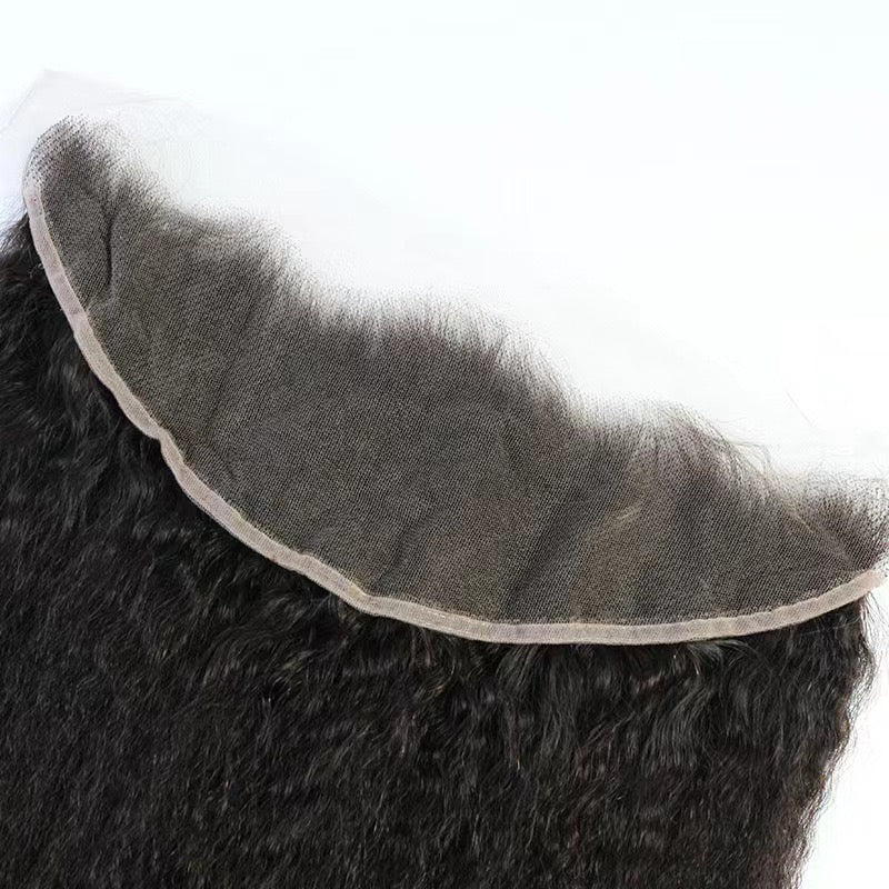 virgin hd 13×4 kinky straigt closure
