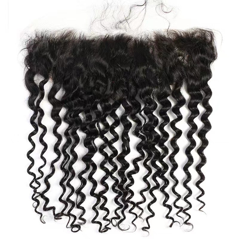 virgin hd 13×4 italian curly frontal