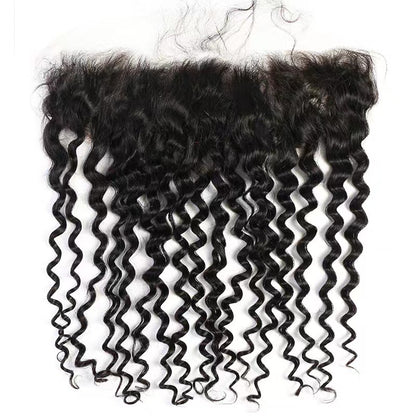 virgin hd 13×4 italian curly frontal
