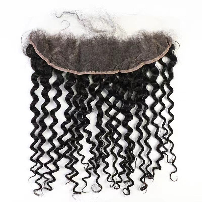 virgin hd 13×4 italian curly frontal