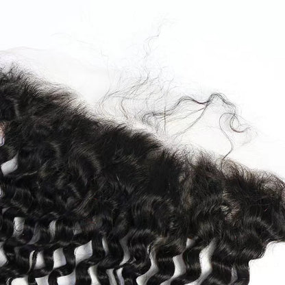 virgin hd 13×4 italian curly frontal