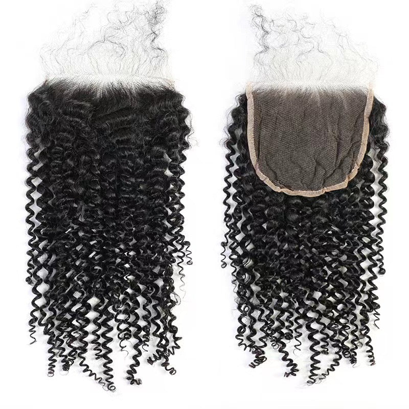 virgin hd 5×5 kinky curly closure
