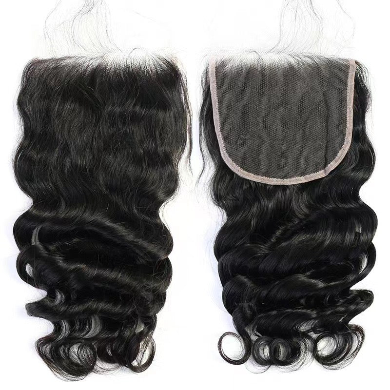 virgin hd 5×5 loose wave closure