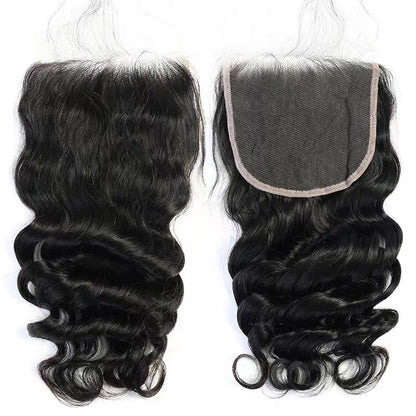 virgin hd 5×5 loose wave closure
