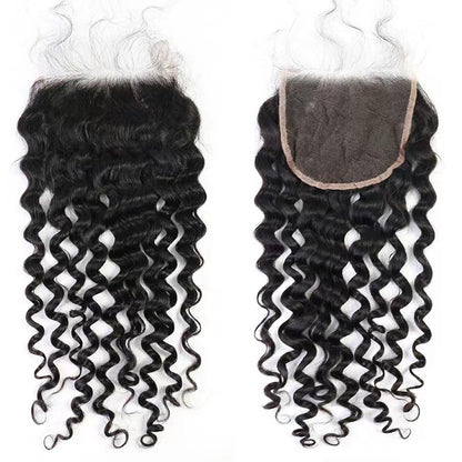 virgin hd 5×5 italian curly closure