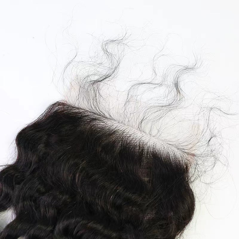 virgin hd 5×5 italian curly closure