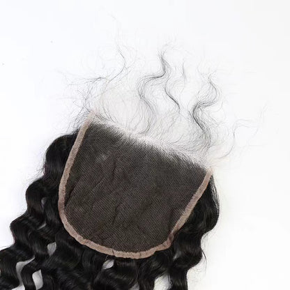 virgin hd 5×5 italian curly closure