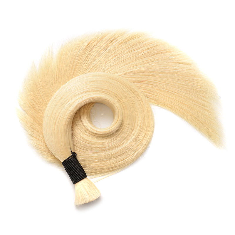 virgin #613 bulk hair (100 gram)