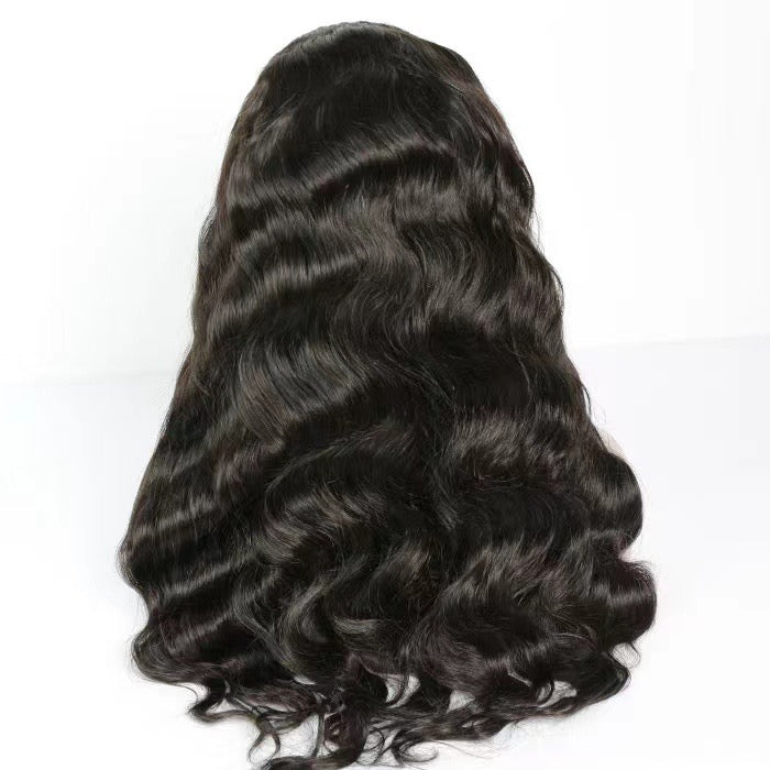 Raw hair Straight Closure Frontal Wig 200% density