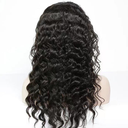 Raw hair Straight Closure Frontal Wig 200% density