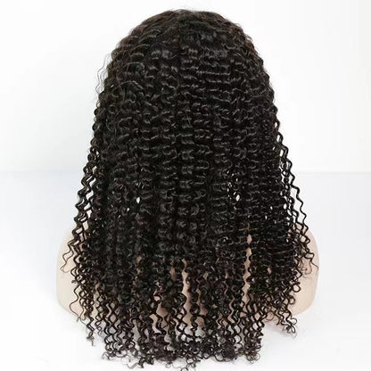 Raw hair Straight Closure Frontal Wig 200% density