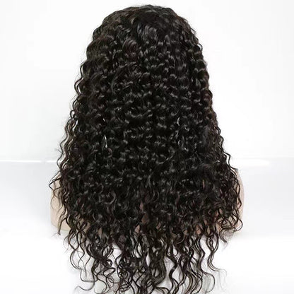Raw hair Straight Closure Frontal Wig 200% density