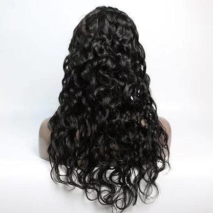 Raw hair Straight Closure Frontal Wig 200% density