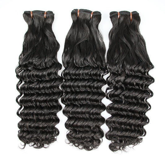 double drawn deep curly