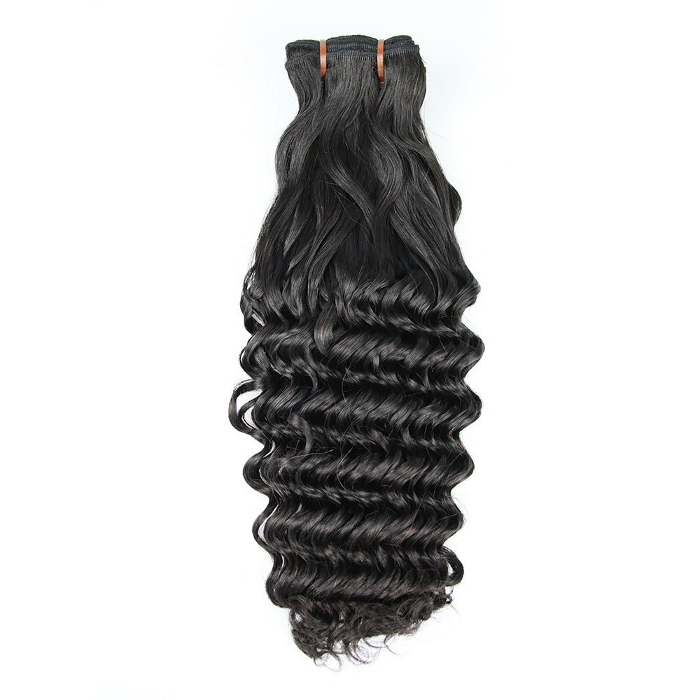 double drawn deep curly