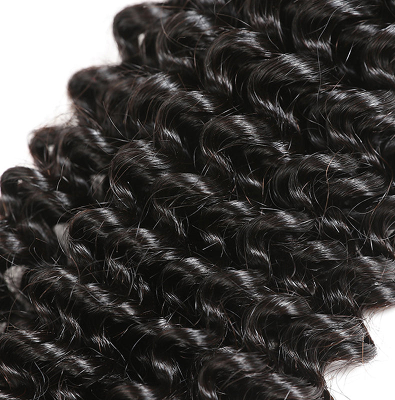 raw hair deep wave bundles