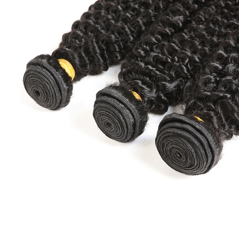 raw hair deep wave bundles