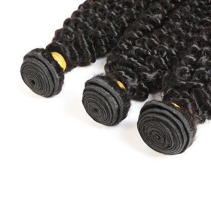 raw hair deep wave bundles