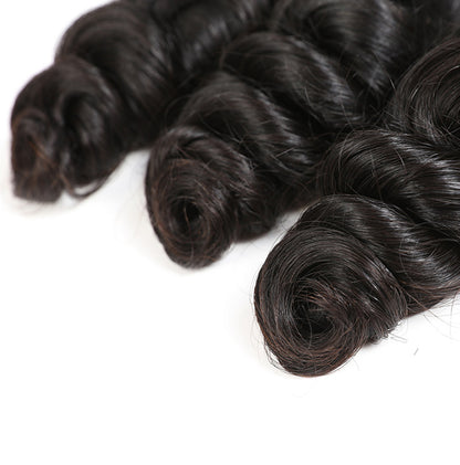 raw hair loose wave bundles
