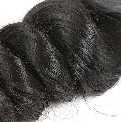 raw hair loose wave bundles