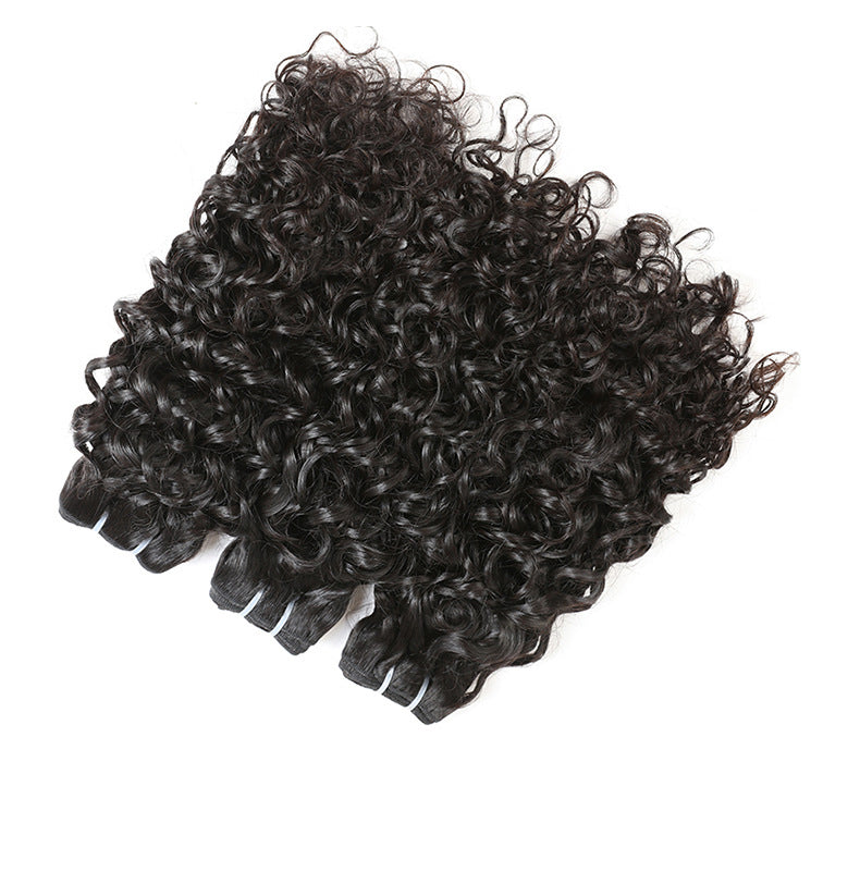raw hair water wave bundles