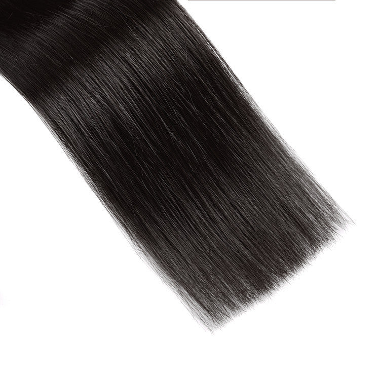 raw hair straight bundles