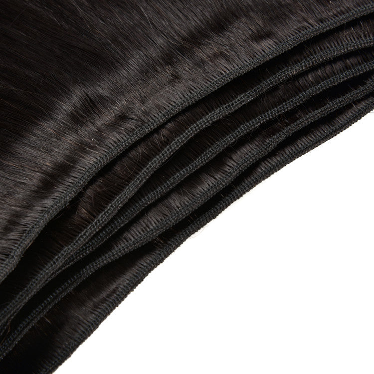 raw hair straight bundles