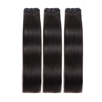 raw hair straight bundles