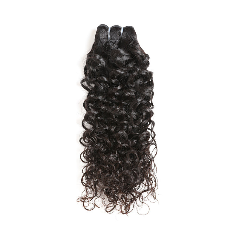 raw hair water wave bundles