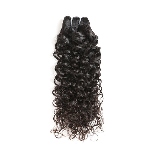 raw hair water wave bundles